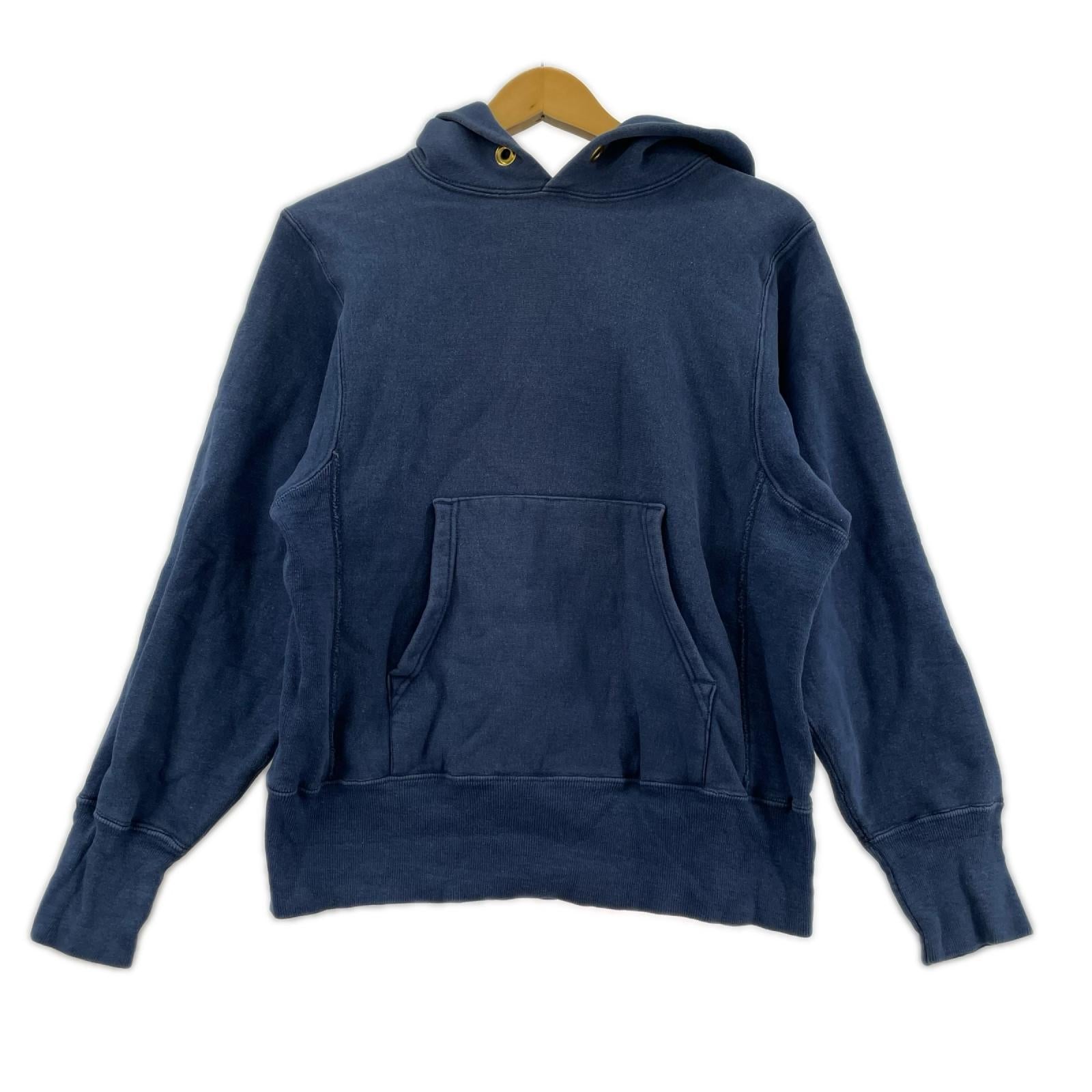 パーカー LAND'S END REVERSE WEAVE 目無し パーカー NVY ネイビー