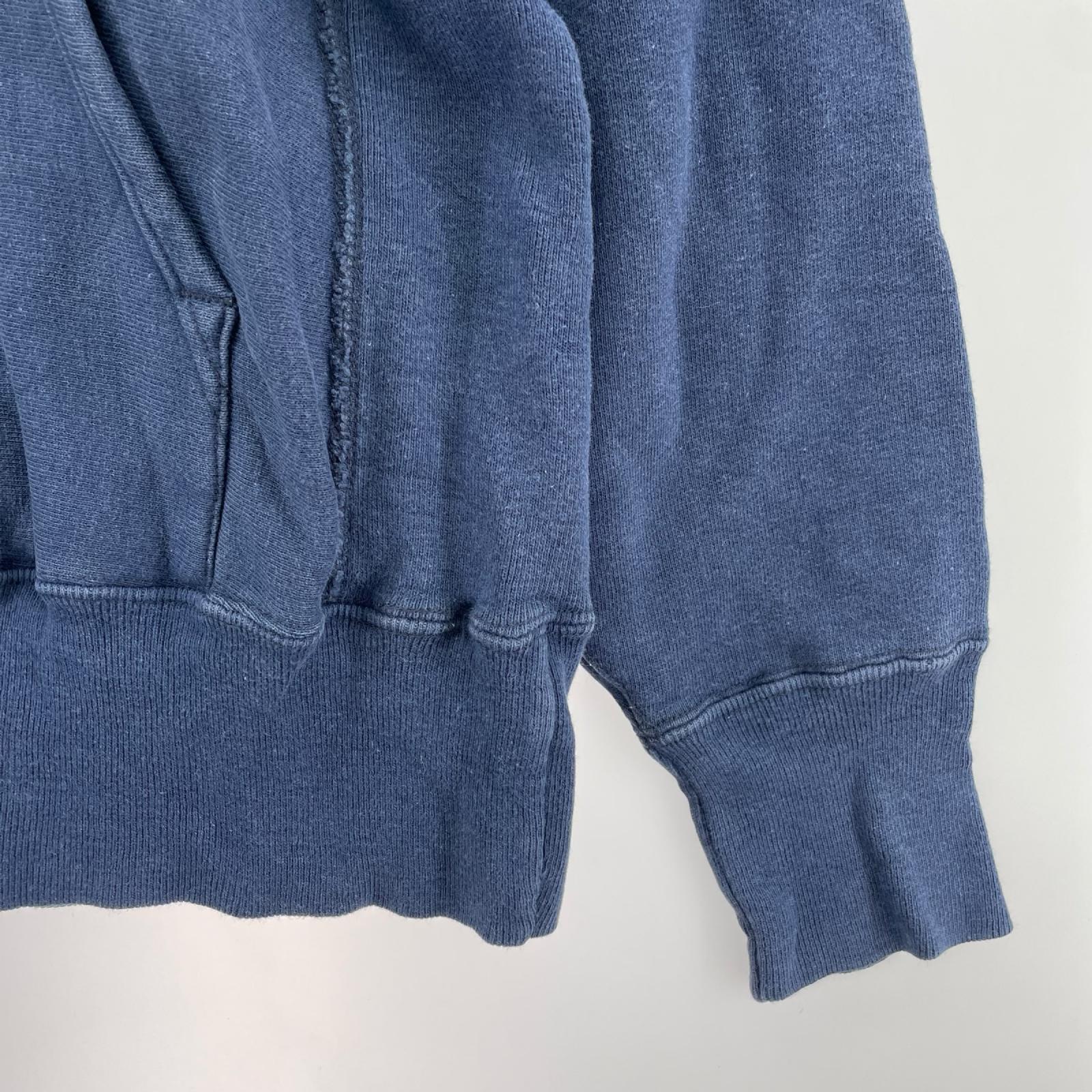 パーカー LAND'S END REVERSE WEAVE 目無し パーカー NVY ネイビー