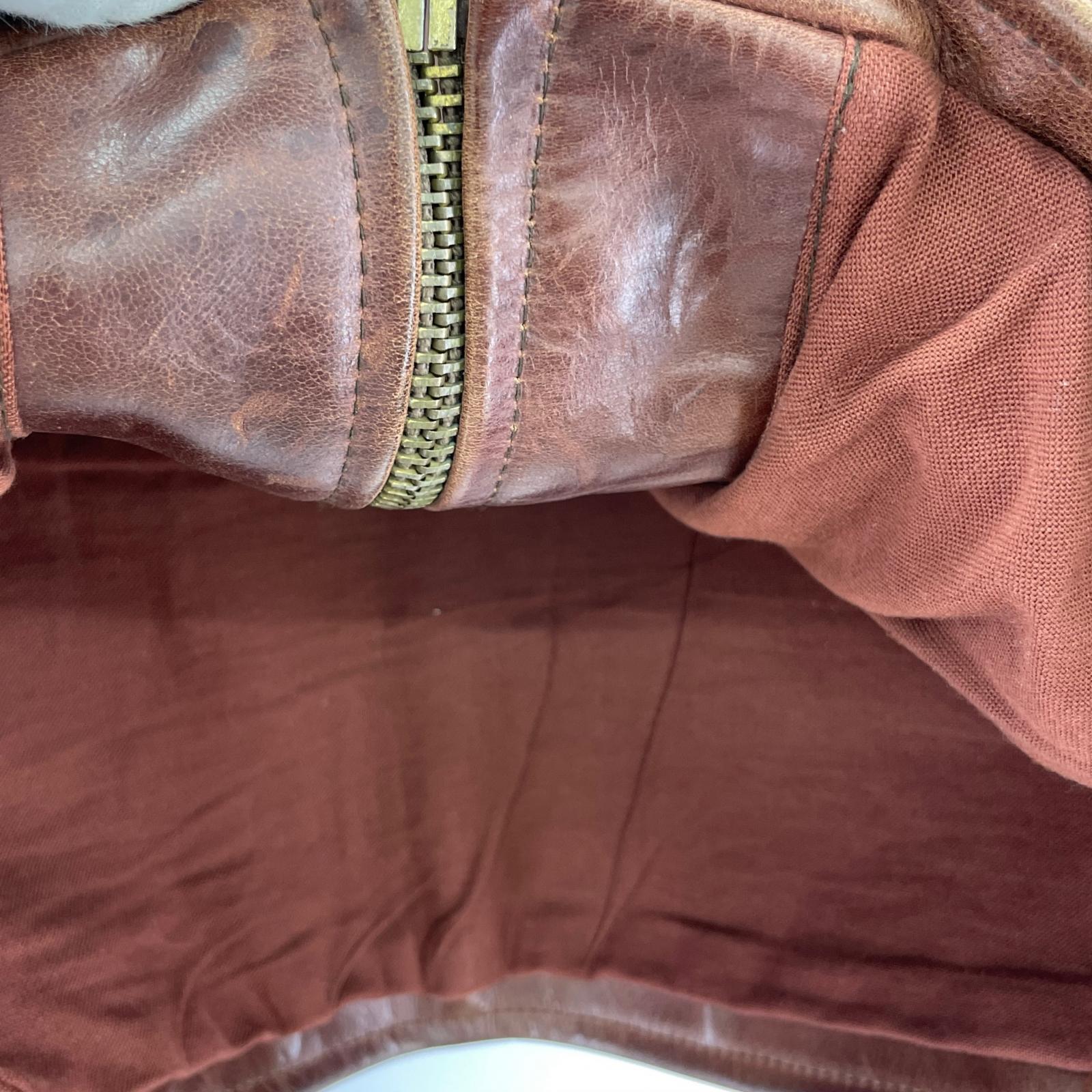 レザージャケット Longhorn Leather カウレザー ブラウン