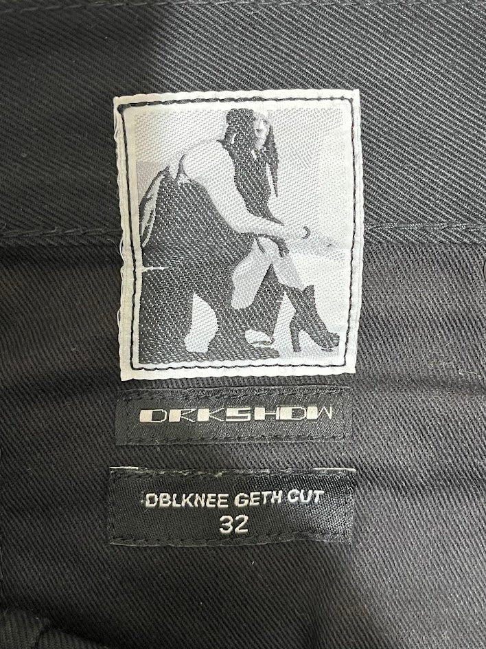 パンツ DRKSHDW Double Knee Geth Cut Jeans