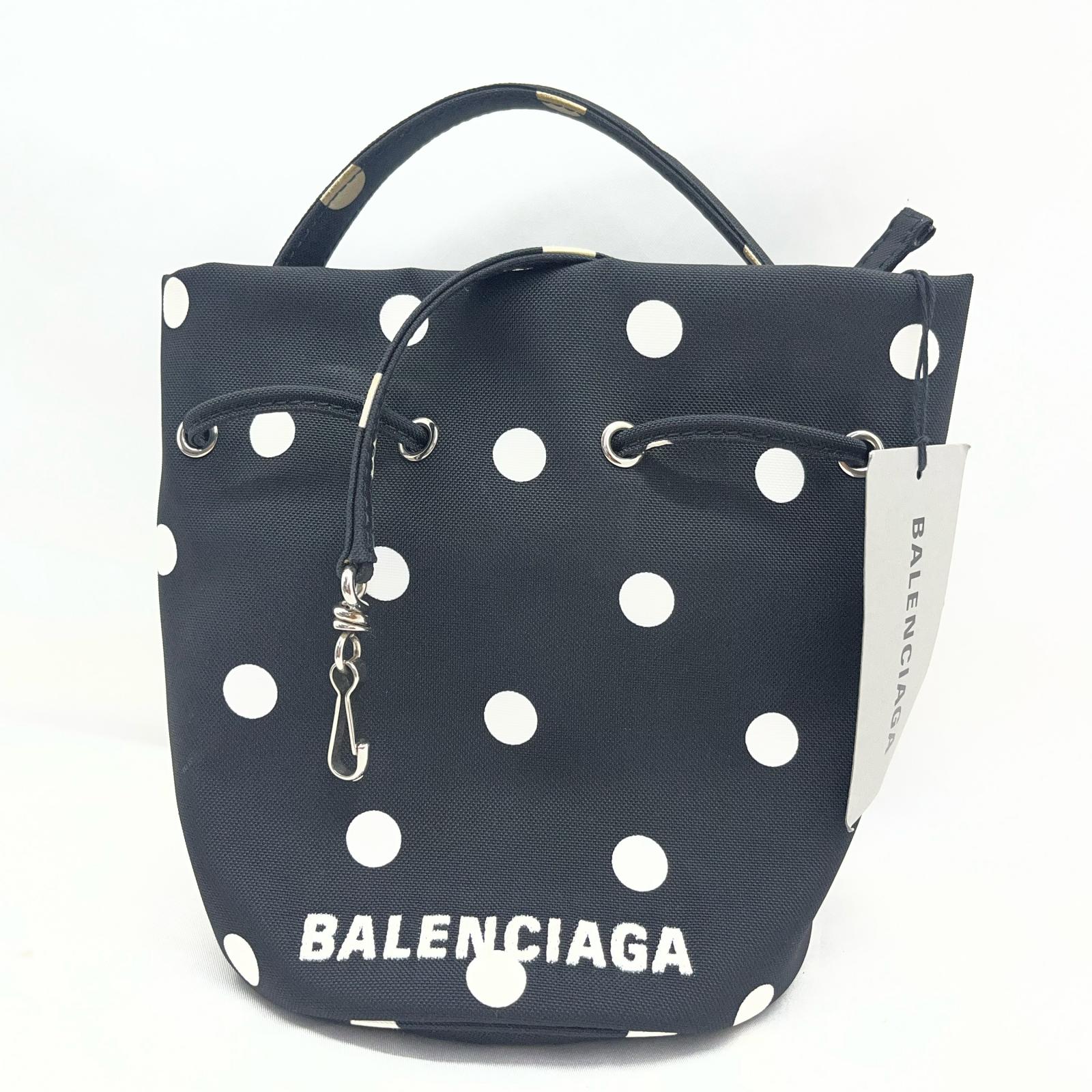 Balenciaga ウィール XS ドローストリング バケットバッグ 656682