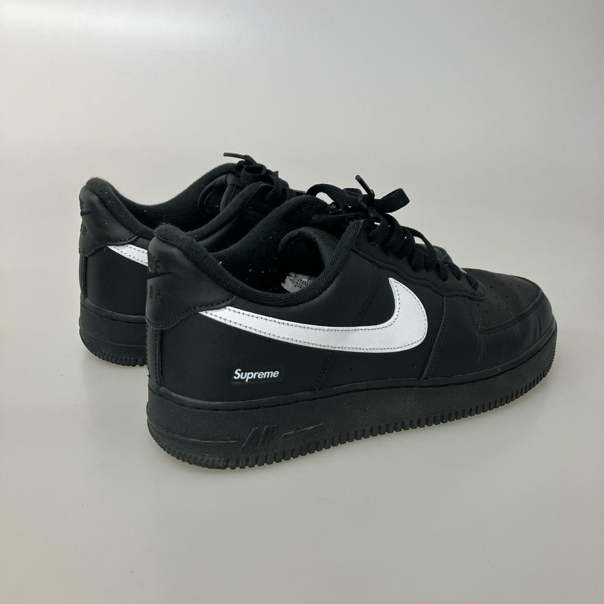 スニーカー AIR FORCE 1 LOW SP Black White 26.5cm (US8 1/2 UK8 EU43) ブラック