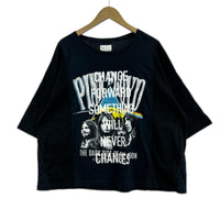 半袖Tシャツ CHANGES ピンクフロイド リメイクTシャツ 黒 L ブラック