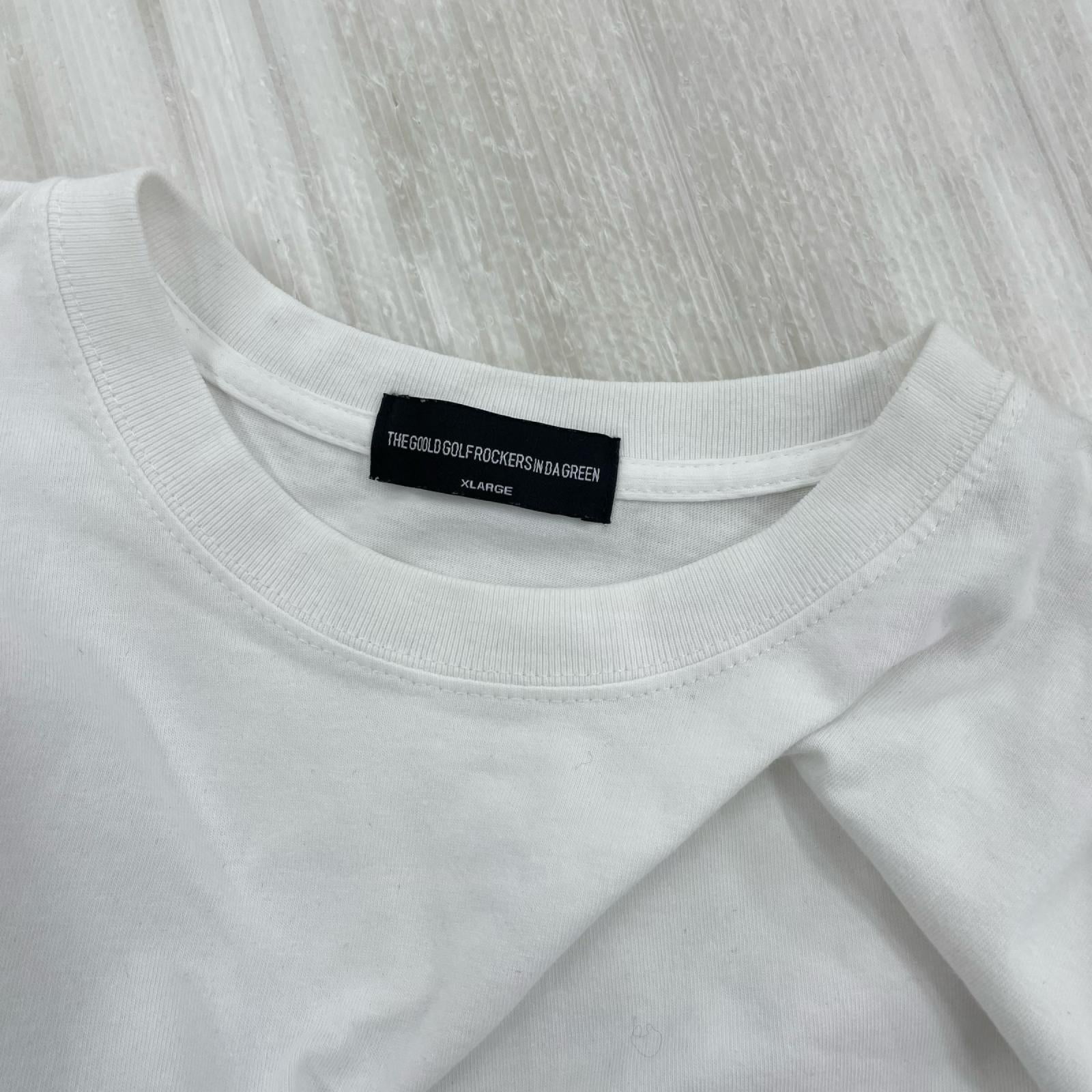 長袖Tシャツ GOOLD GOLF ROCKERS 白(XL) ホワイト