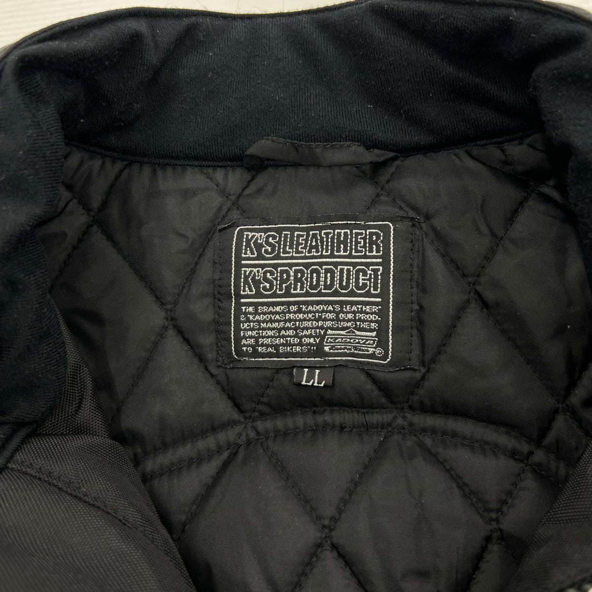 ジャケット K'S LEATHER & K'S PRODUCT LL ブラック