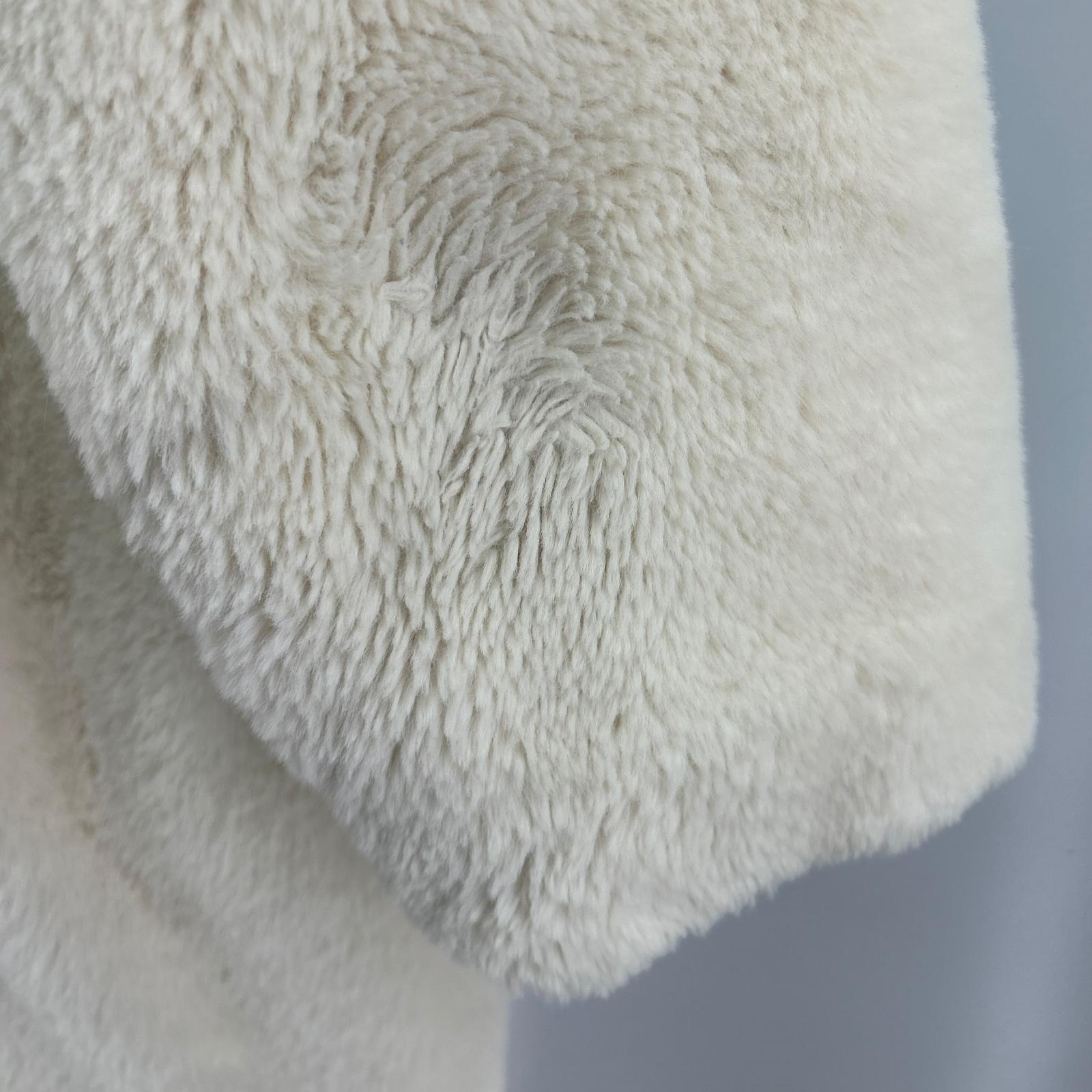ジャケット フェイクファー 白 M ホワイト