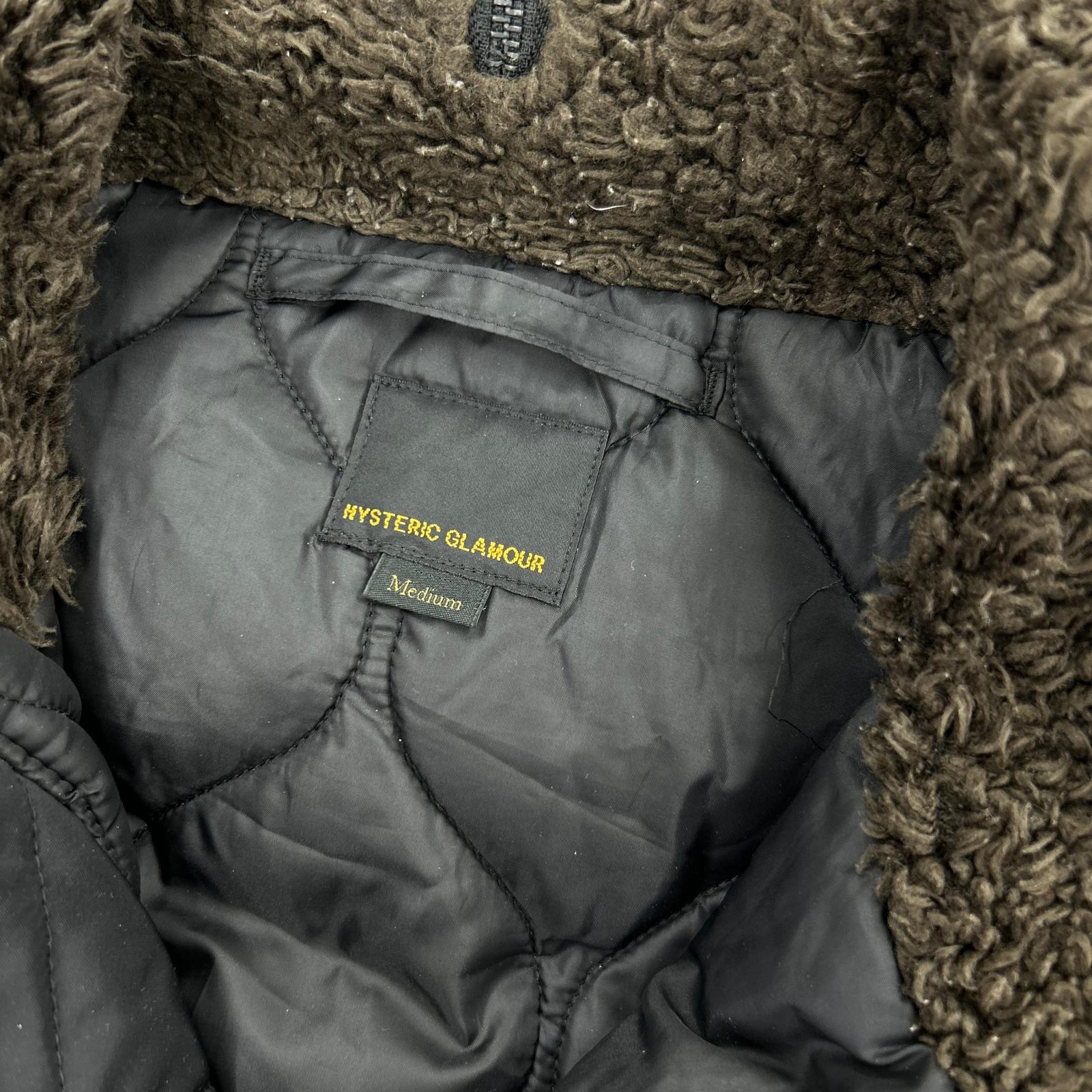 ジャケット 15AW プリマロフト エアフォース フーデッドジャケット 黒 M M ブラック