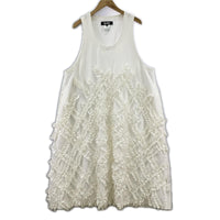 ワンピース Textured Sleeveless Dress WHT M SAMPLE M ホワイト