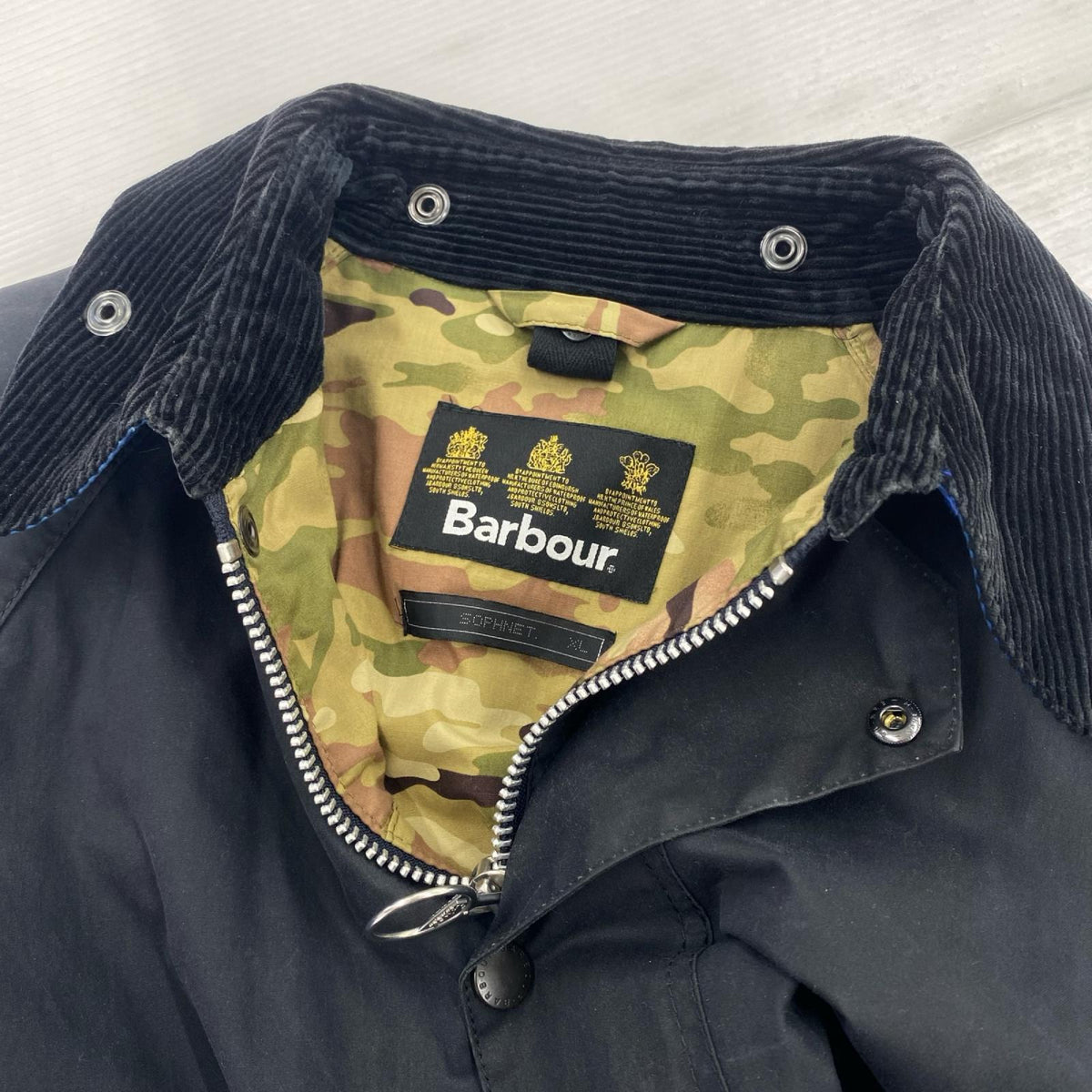 ジャケット ×SOPH NETコラボ SLIM-FIT BEAUFORT ブラック