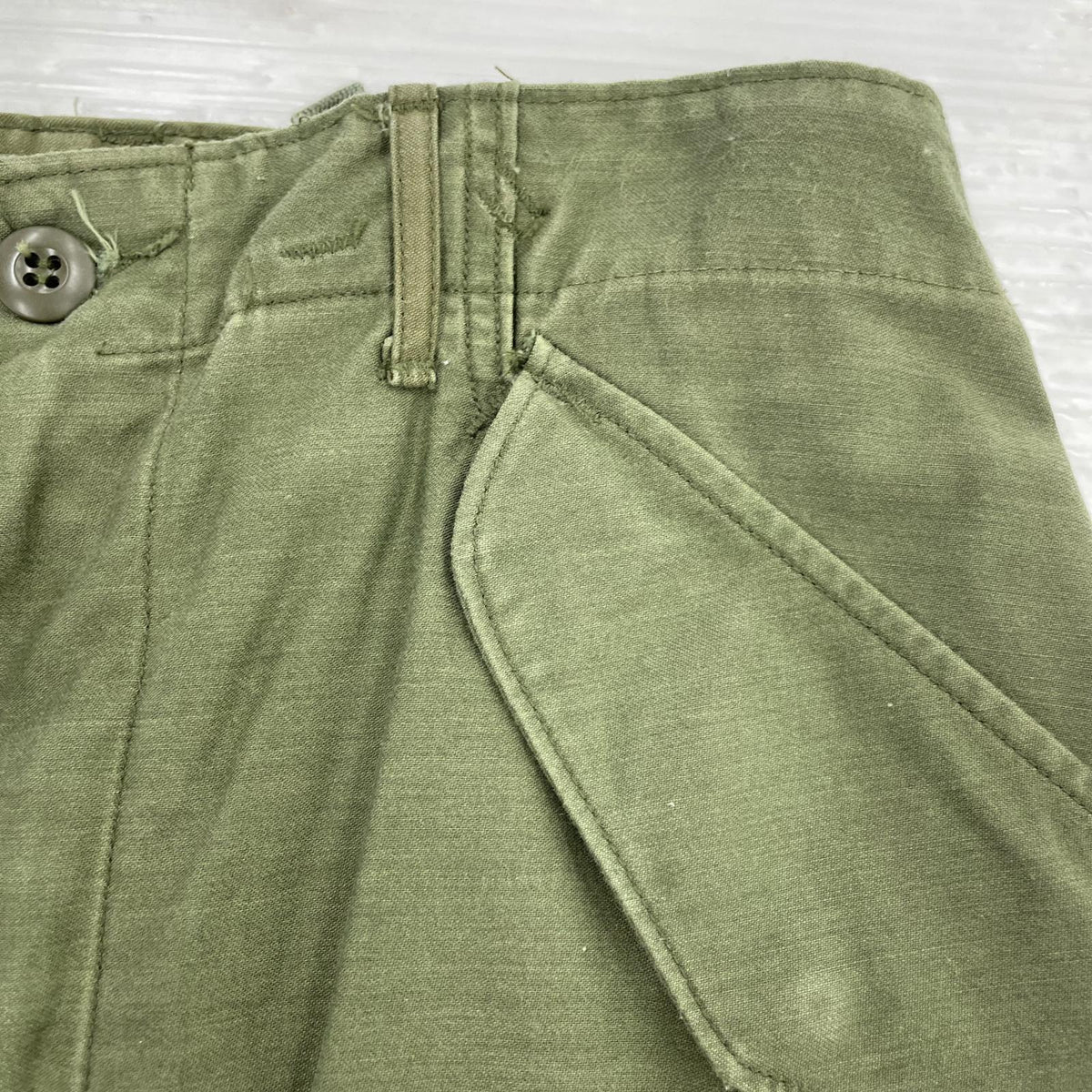 パンツ 米軍実物 90年会計 GIBRALTAR社 M-65 フィールドパンツ M カーキ