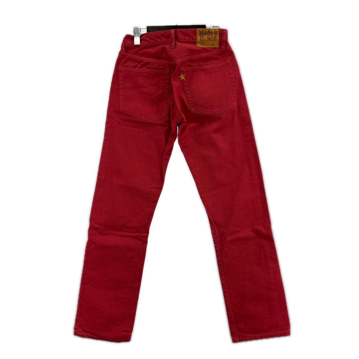 デニムパンツ カラーデニムパンツ W30 115 レッド