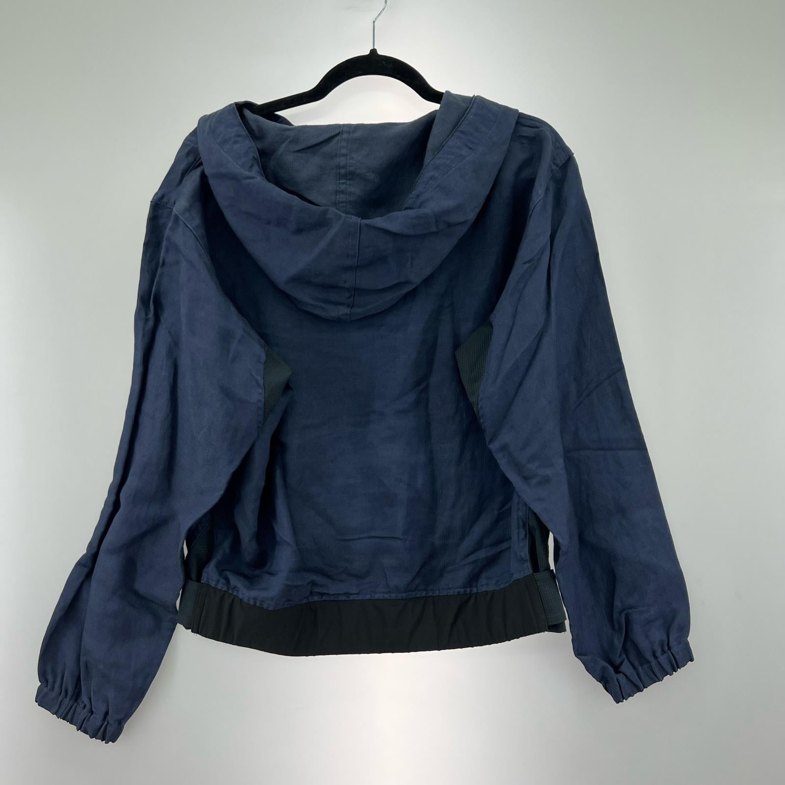 パーカー 19SS リネンレーヨン アノラック 紺 (S) S