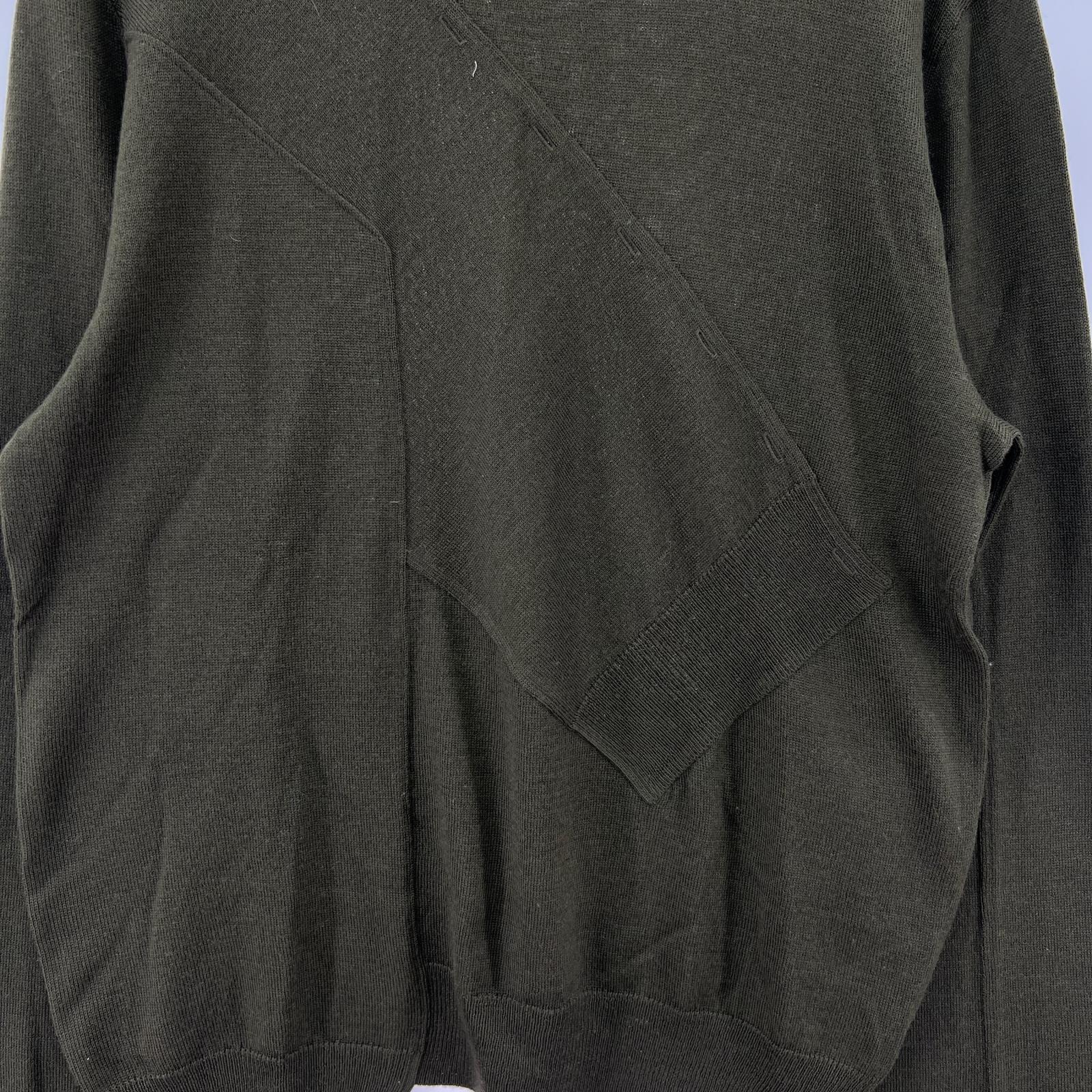 ニット 24年 Deformed Sweater カーキ (M) M カーキ