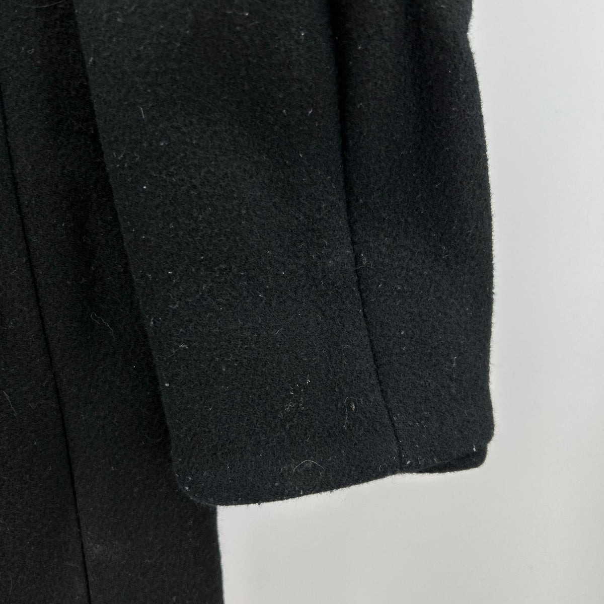 その他アウター PESCA LAMB MELTON WRAP HOOD COAT 黒 Ⅲ ブラック