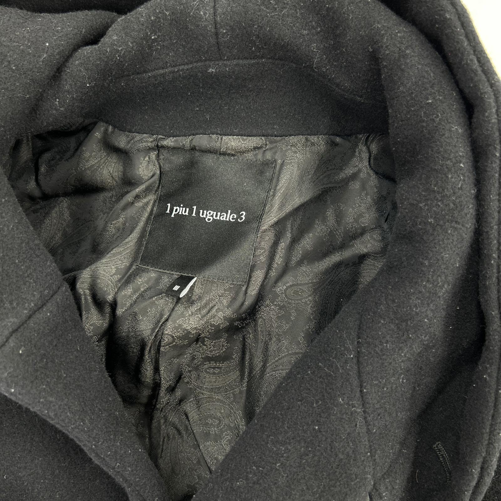 その他アウター PESCA LAMB MELTON WRAP HOOD COAT 黒 Ⅲ ブラック