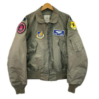 ジャケット 90s U.S.ARMY CWU-36/Pフライトジャケット 緑 L