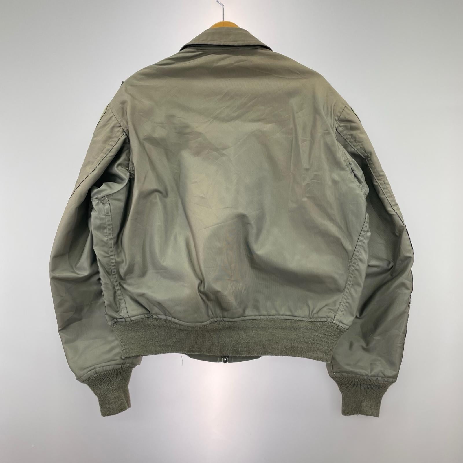 ジャケット 90s U.S.ARMY CWU-36/Pフライトジャケット 緑 L