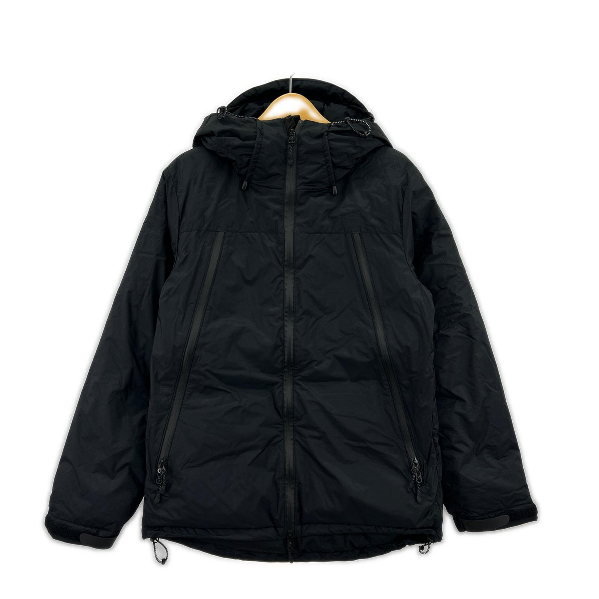ダウンジャケット AURORA 3LAYER DOWN BLOUSON 黒 (L) L ブラック
