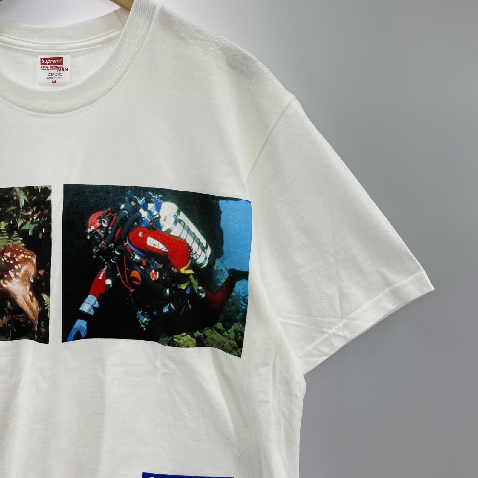 半袖Tシャツ JUNYA WATANABE フォトTee ホワイト M ホワイト