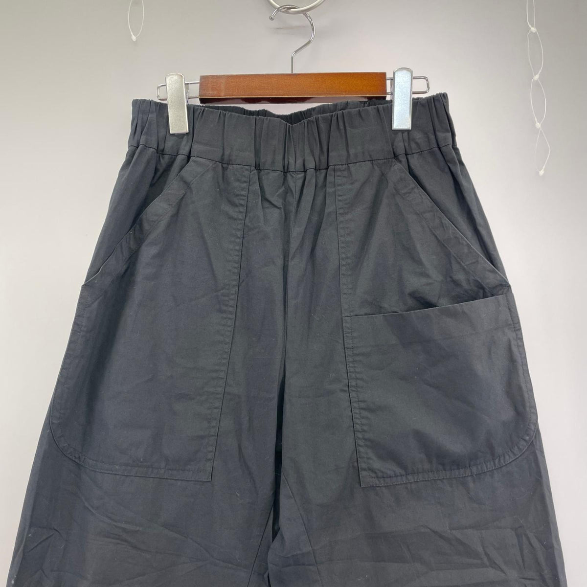 パンツ PHOEBE ENGLISH SS17 コットン 黒 (S) S ブラック