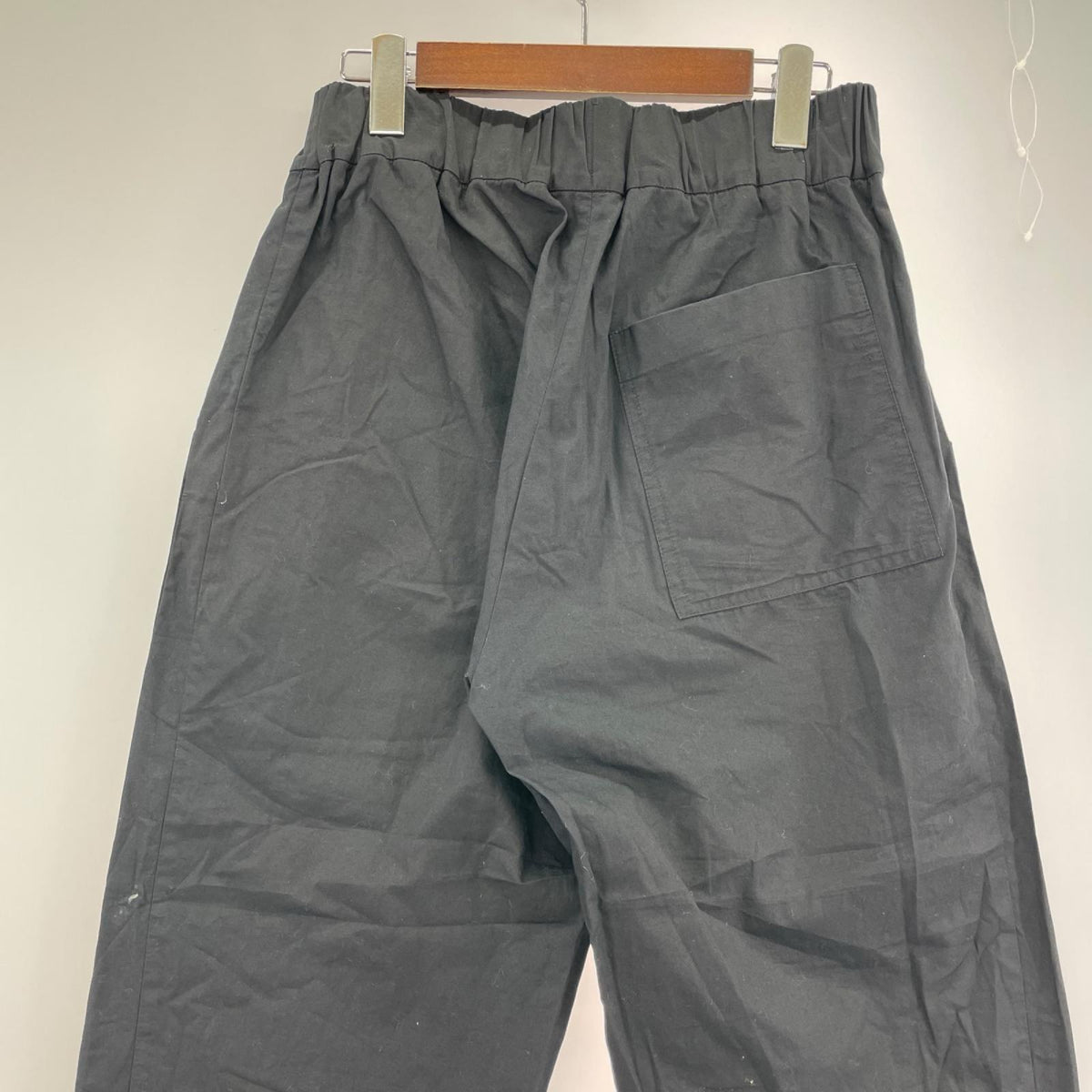 パンツ PHOEBE ENGLISH SS17 コットン 黒 (S) S ブラック