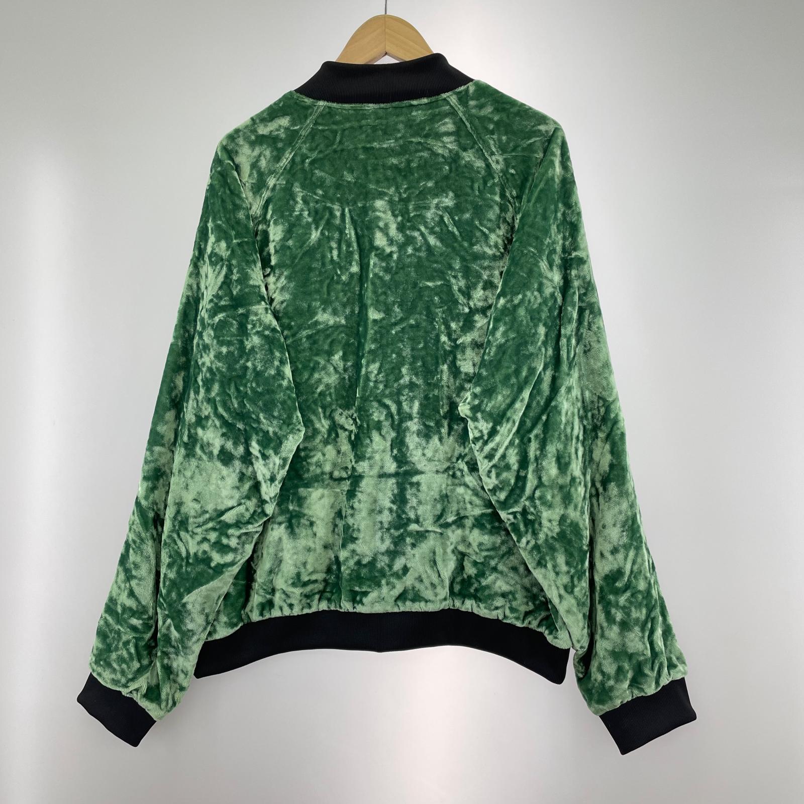 ジャケット VELVET BLOUSON 緑 (M) M グリーン