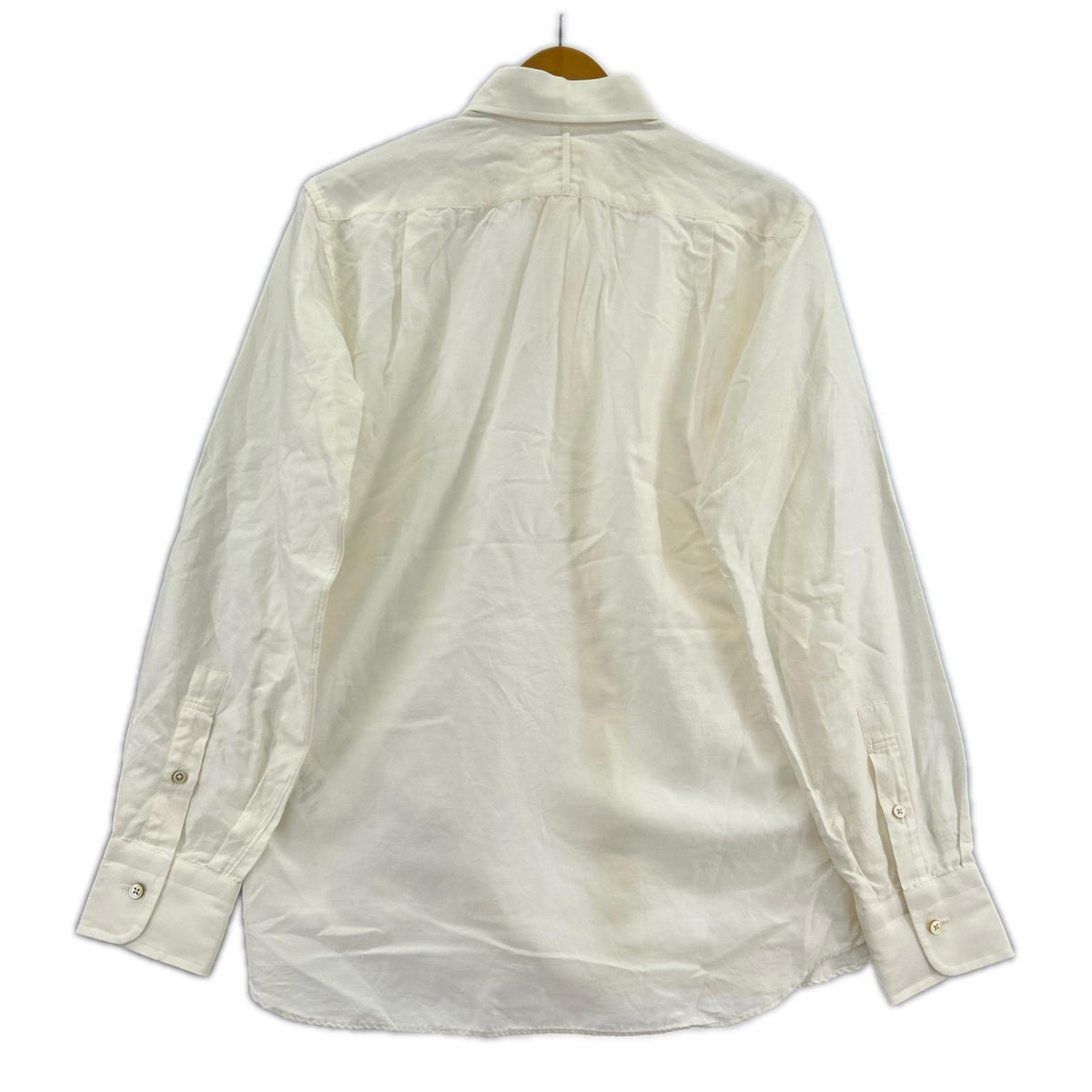 長袖シャツ FRANKLIN TAILORED コットンシルク 白 (3) 3 ホワイト