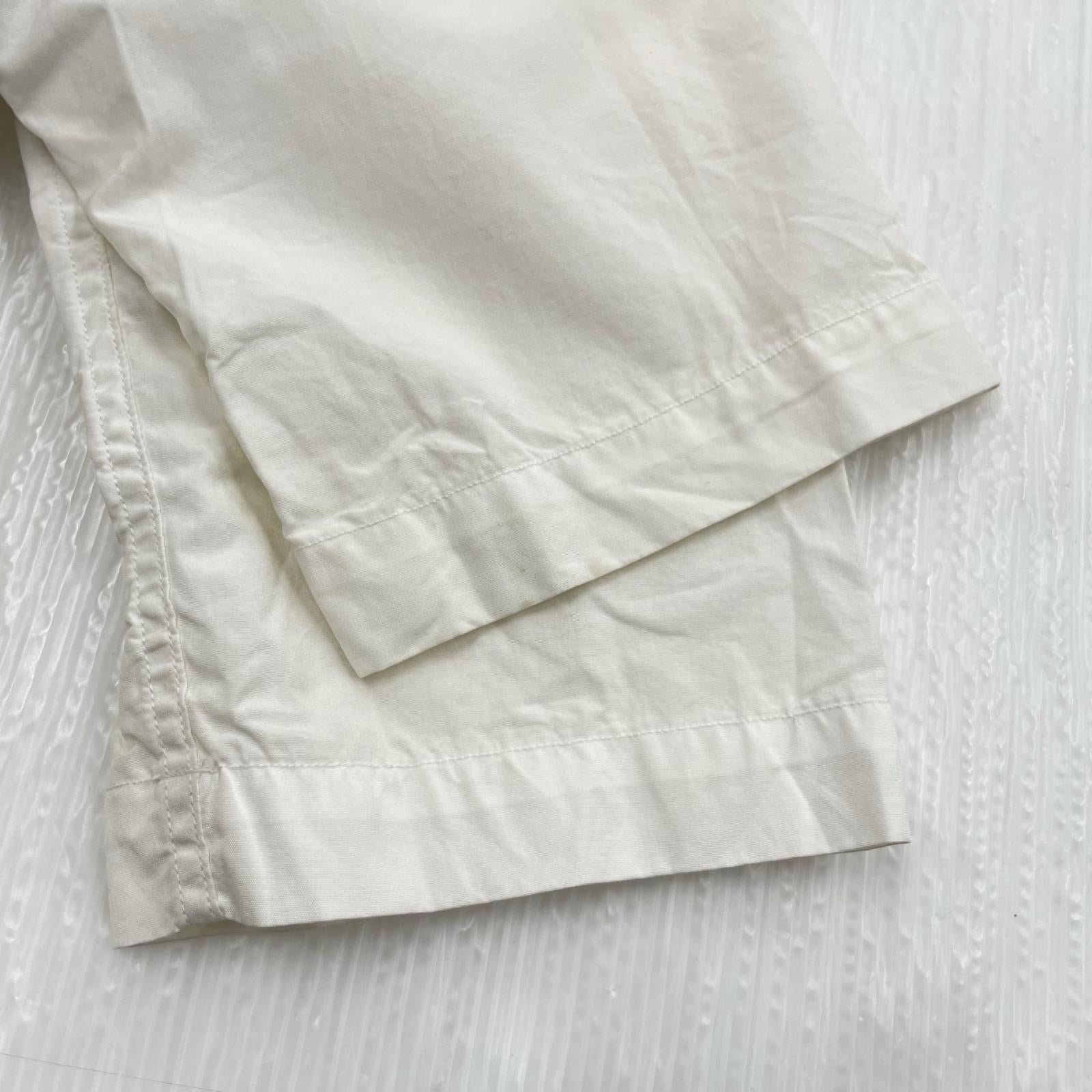 長袖シャツ cantate Safari Shirt 白 (46) 46 ホワイト