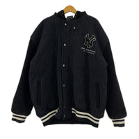 ジャケット Merchandise ウールフーディスタジャン 黒 XL ブラック