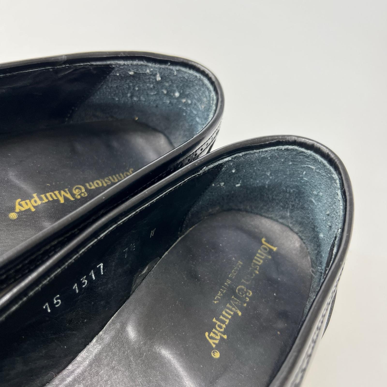 シューズ JOHNSTON&MURPHY タッセルローファー ブラック