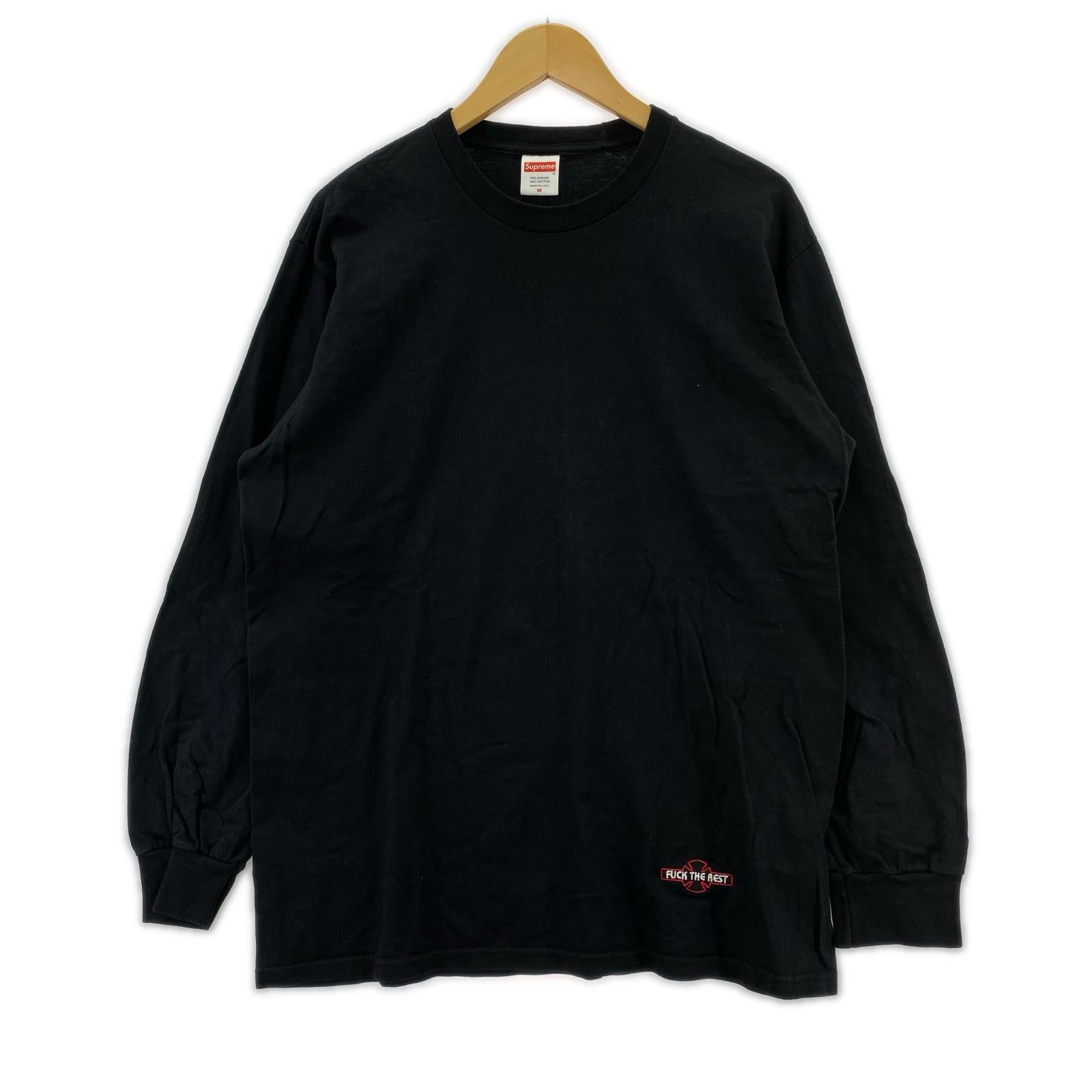 長袖Tシャツ ×INDEPENDENT M M ブラック