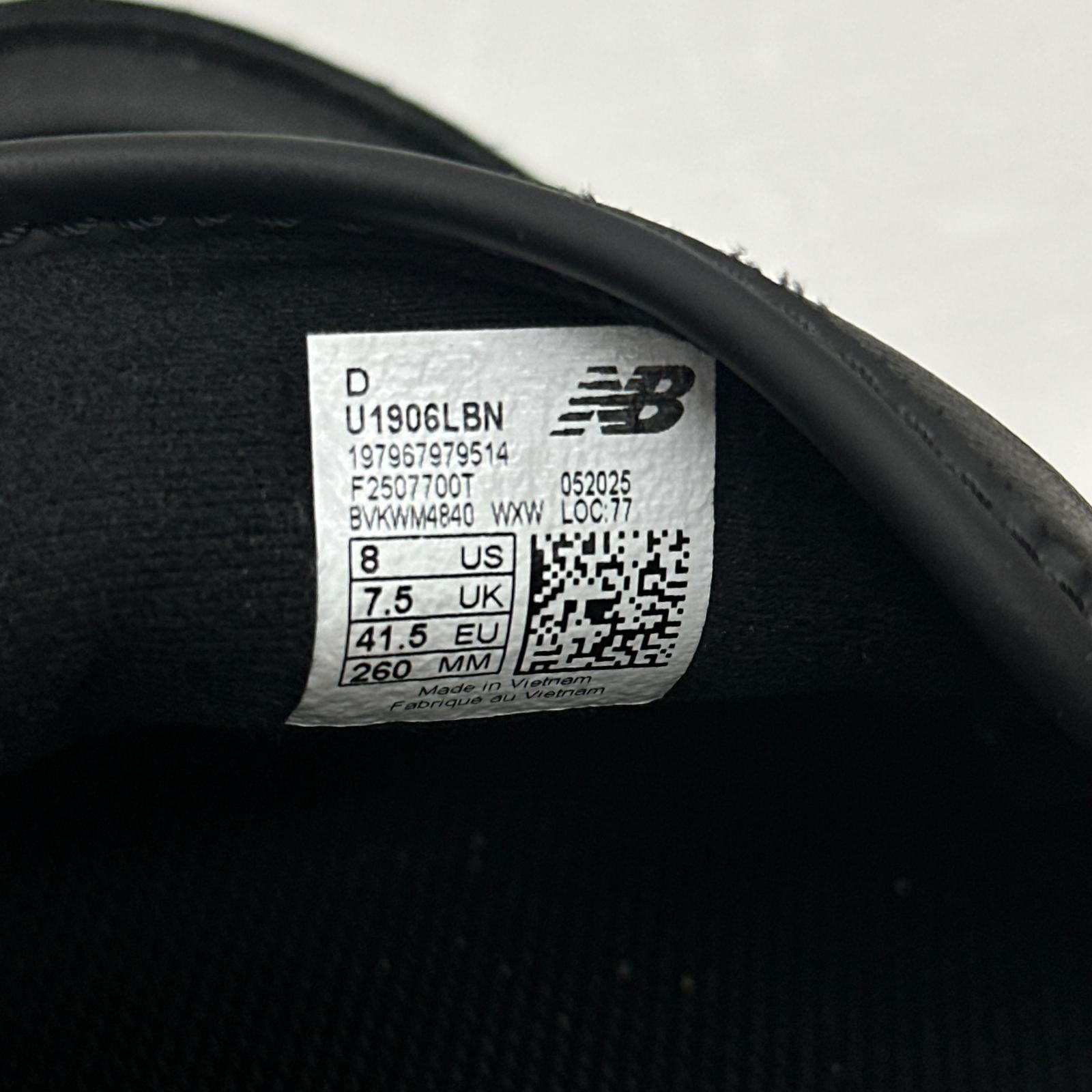 ローファー U1906LBN BLK 26.0cm 26cm (US8 UK7 1/2 EU42) ブラック