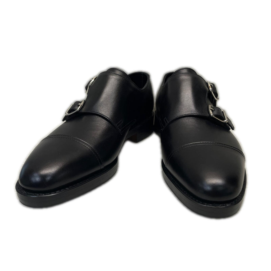 JOHN LOBB シューズ JOHN LOBB William ダブルモンクストラップ レザーシューズ 5 黒 ブラック