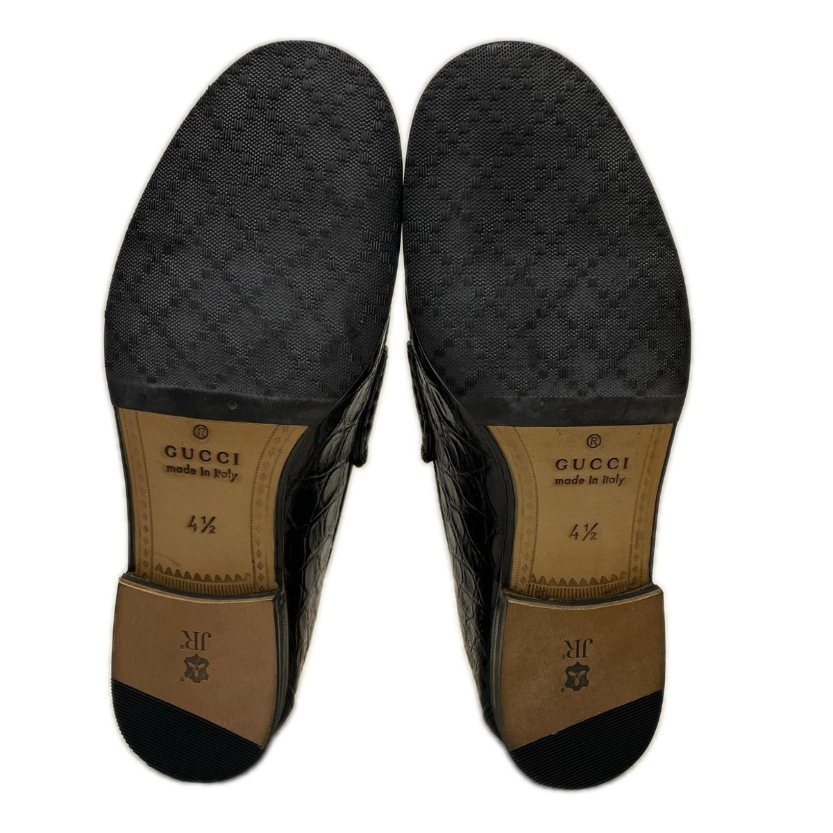 GUCCI 1953 クロコダイル ホースビットローファー 23.5cm (US5 1/2 UK5 EU37)