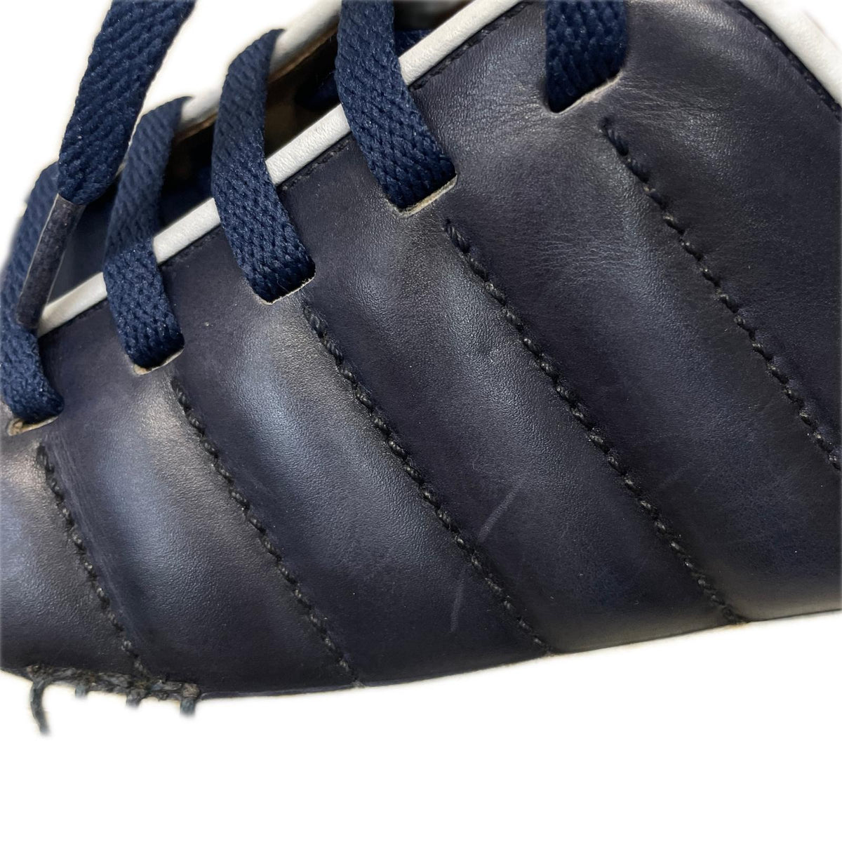 スニーカー BERLUTI プレイタイム レザースニーカー 5 1/2 ネイビー ネイビー