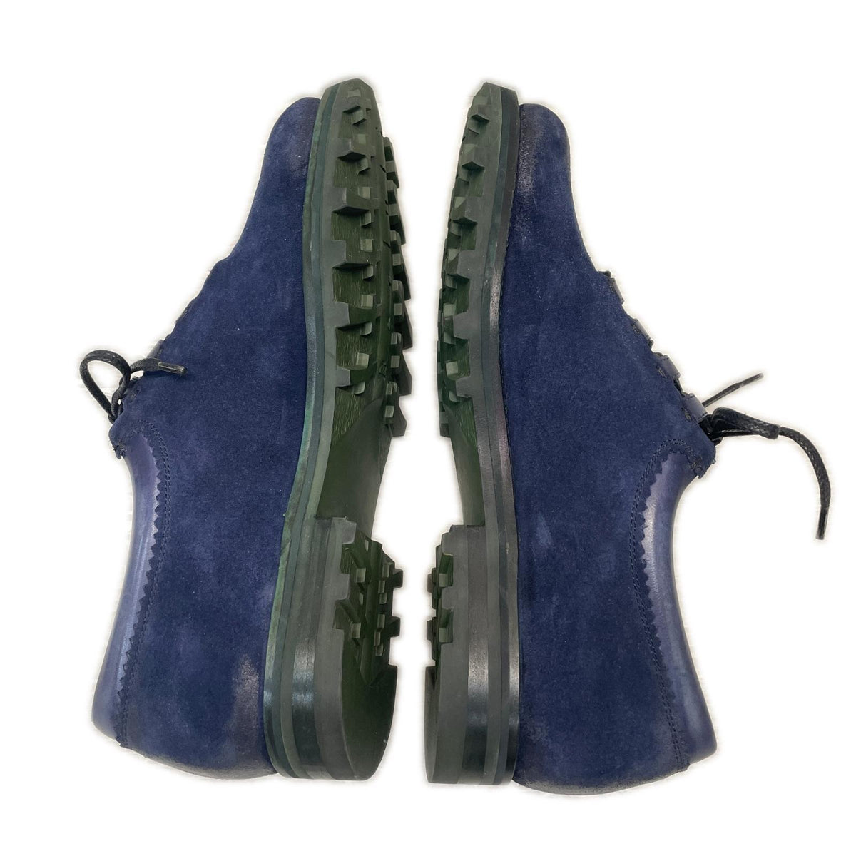 シューズ BERLUTI ニューウルティマ パティーヌレザー ラバーソールシューズ 6 紺