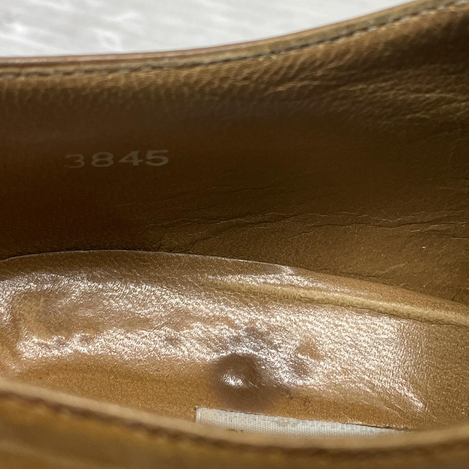 スニーカー GIORGIO ARMANI レザーシューズ 5 ベージュ ベージュ