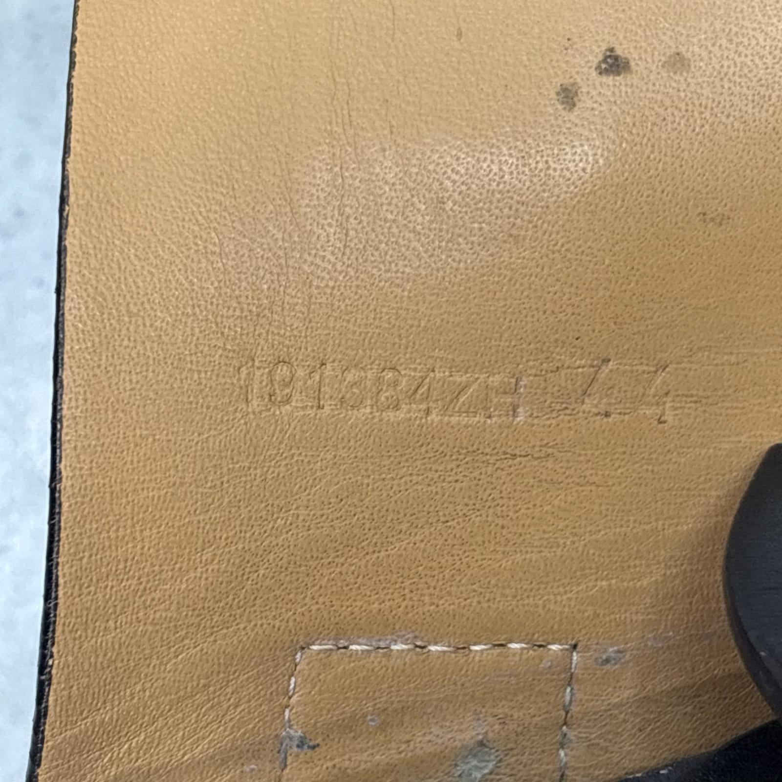 HERMES ストラップレザーサンダル 27cm (US9 UK8 1/2 EU44)