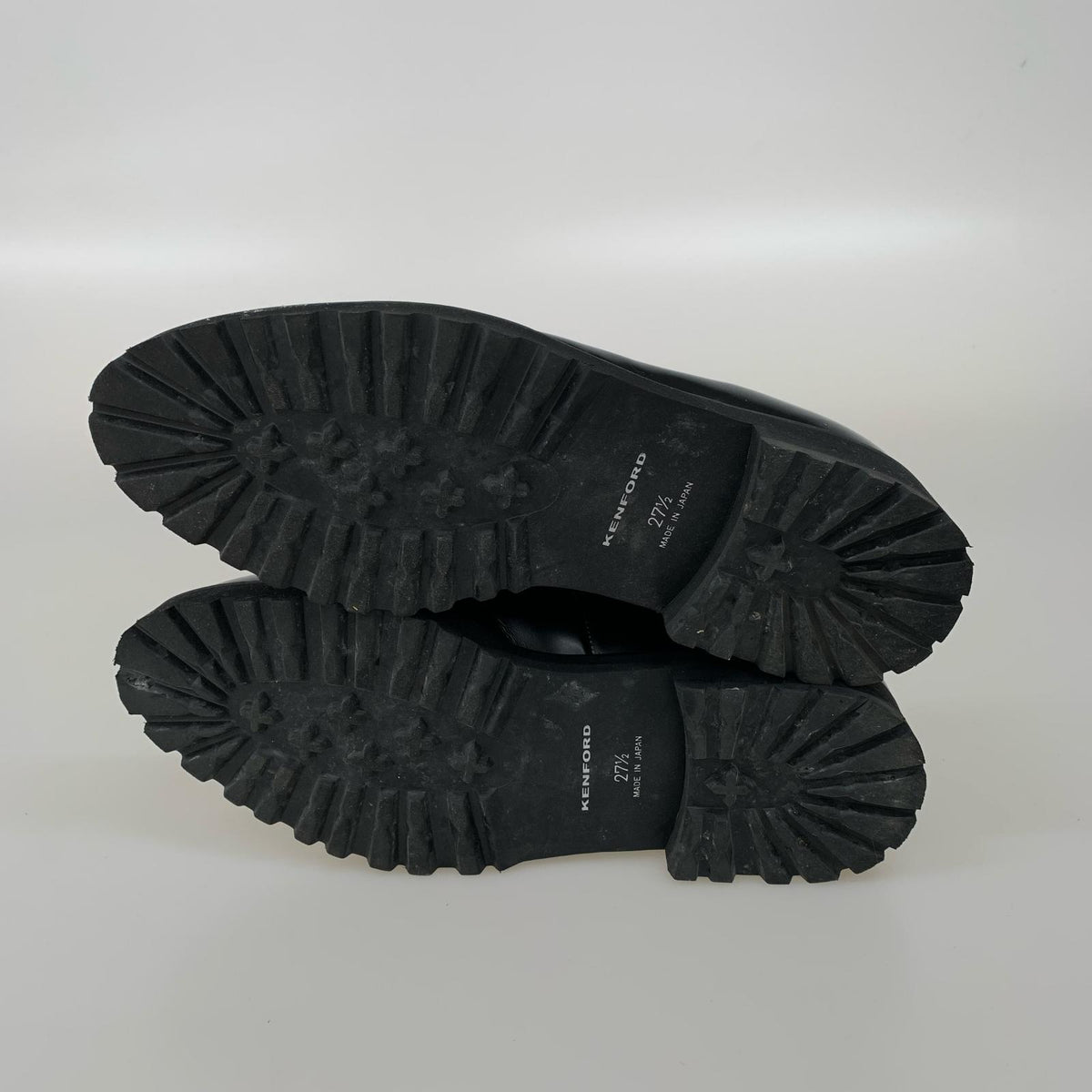 シューズ KEN FORD 厚底タッセルローファー BLK (27.5cm) ブラック