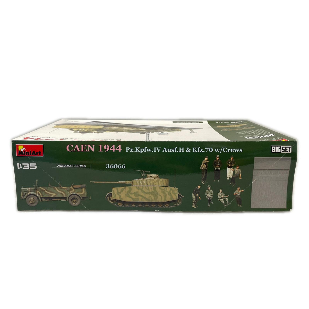 1/35 カーン 1944年 IV号戦車 Ausf.H & Kfz.70 ドイツ軍 カーン 1994 Ⅳ号戦車 Ausf.H&Kfz.70 ビッグセット Mini Art ミリタリープラモ