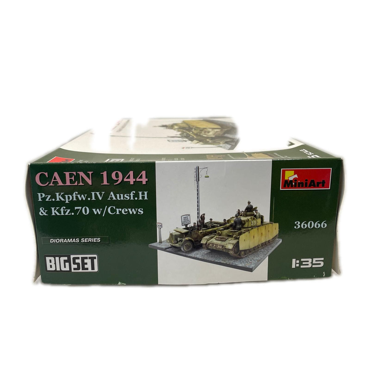 1/35 カーン 1944年 IV号戦車 Ausf.H & Kfz.70 ドイツ軍 カーン 1994 Ⅳ号戦車 Ausf.H&Kfz.70 ビッグセット Mini Art ミリタリープラモ