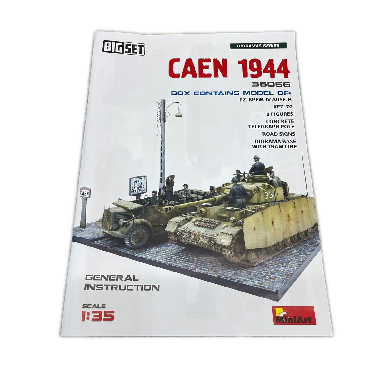 1/35 カーン 1944年 IV号戦車 Ausf.H & Kfz.70 ドイツ軍 カーン 1994 Ⅳ号戦車 Ausf.H&Kfz.70 ビッグセット Mini Art ミリタリープラモ