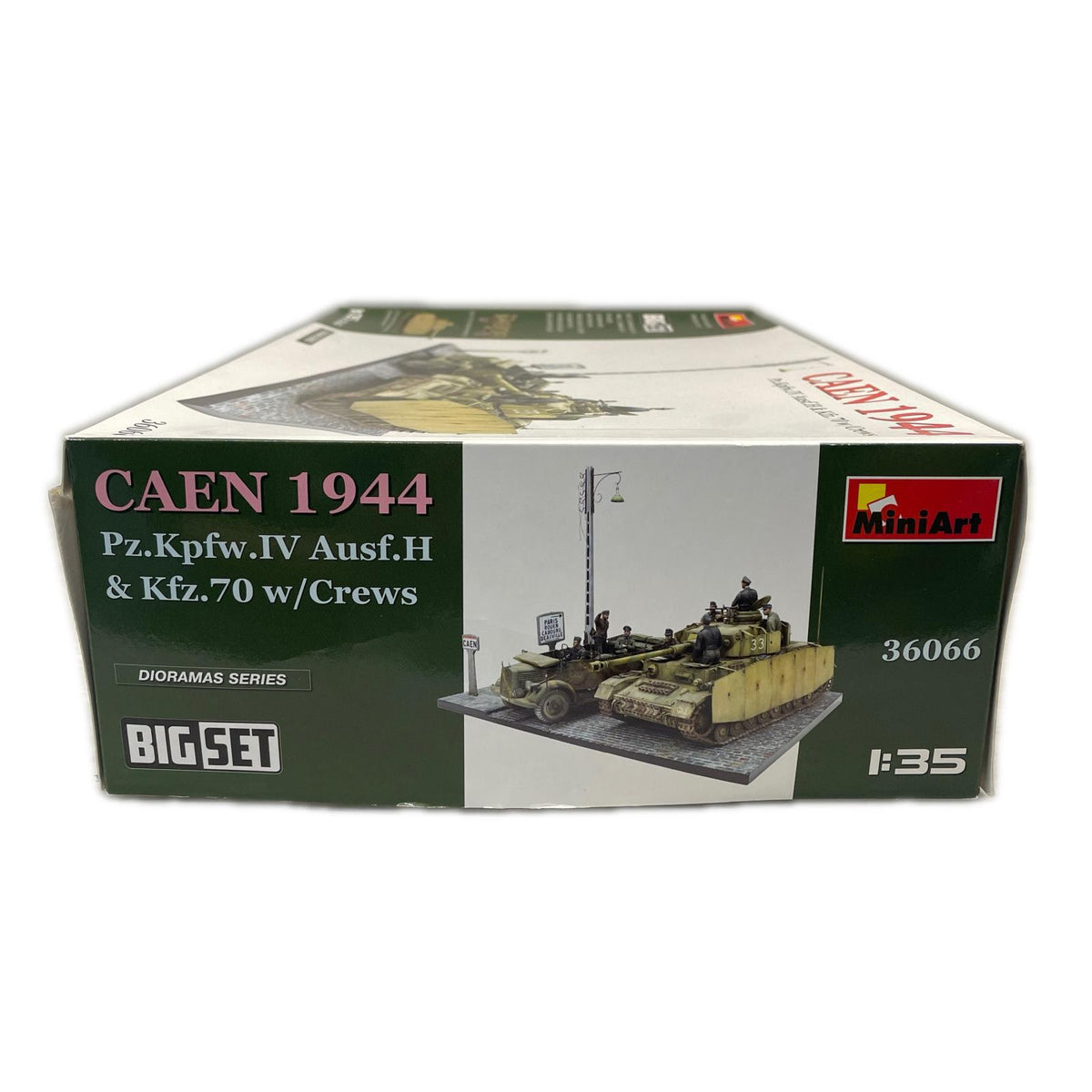 1/35 カーン 1944年 IV号戦車 Ausf.H & Kfz.70 ドイツ軍 カーン 1994 Ⅳ号戦車 Ausf.H&Kfz.70 ビッグセット Mini Art ミリタリープラモ