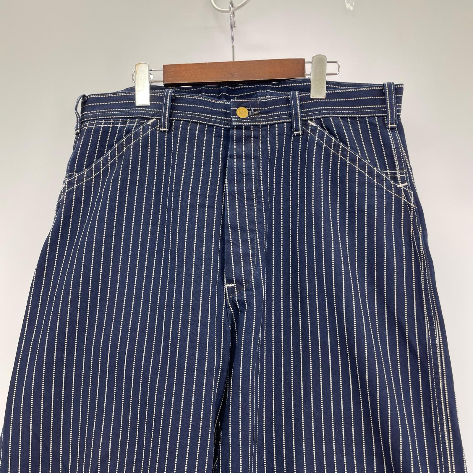 パンツ VINTAGE PAINTER PANTS ウォバッシュ L ネイビー