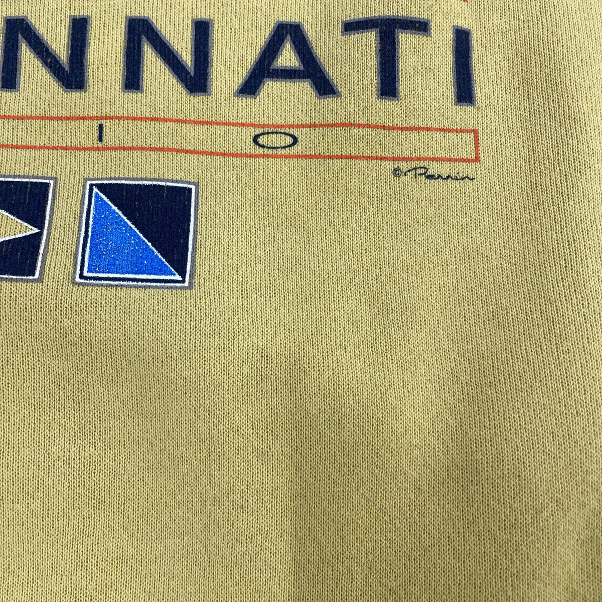 スウェット CINCINNATI 黄 XL イエロー