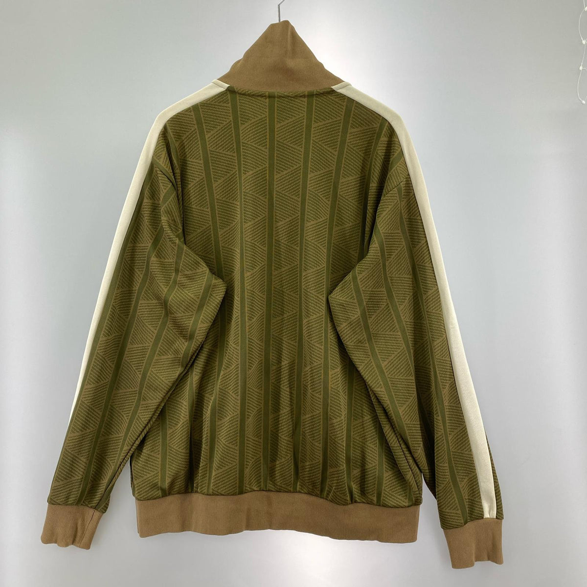 ジャケット 総柄 KHK L L カーキ