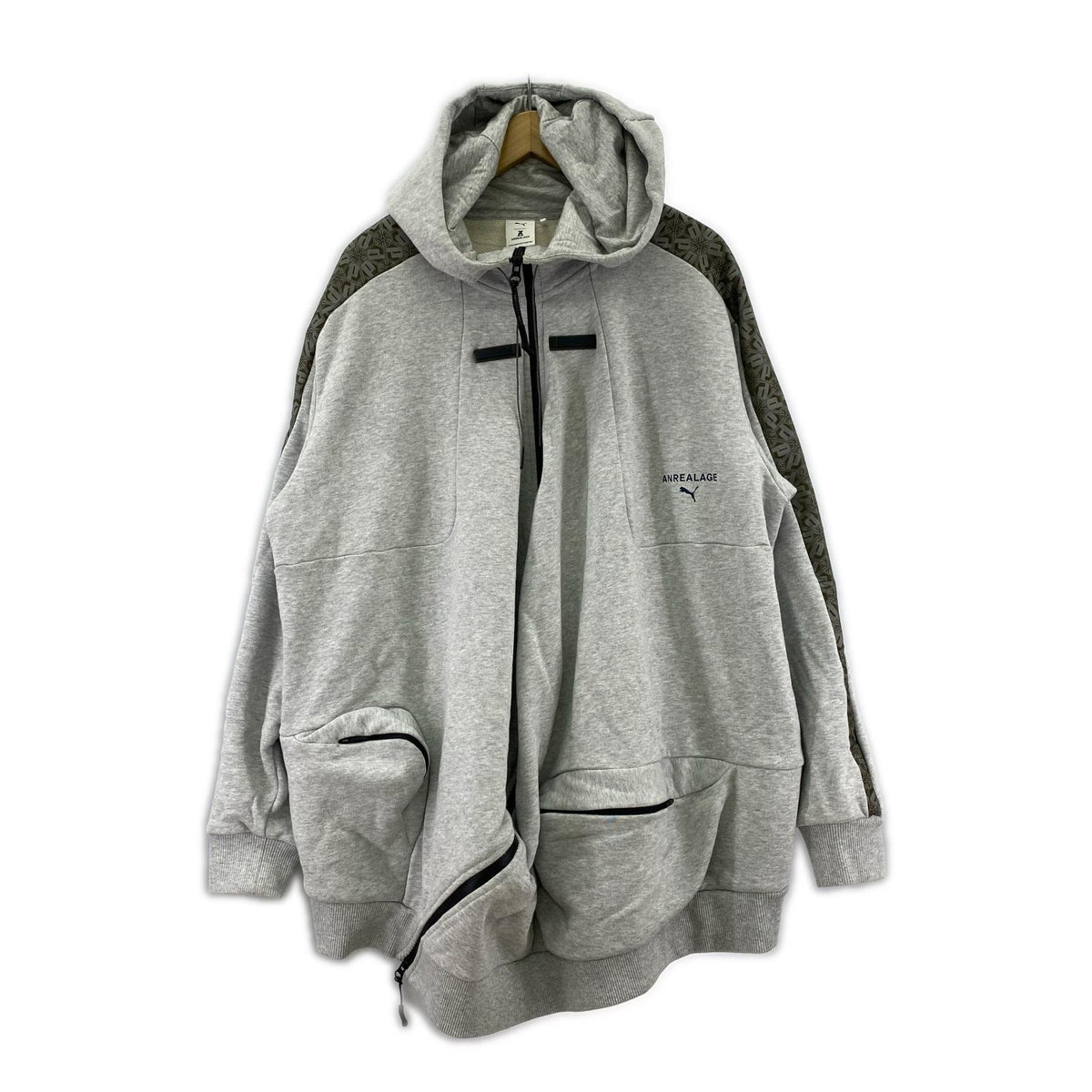 パーカー × ANREALAGE GRY M M グレー