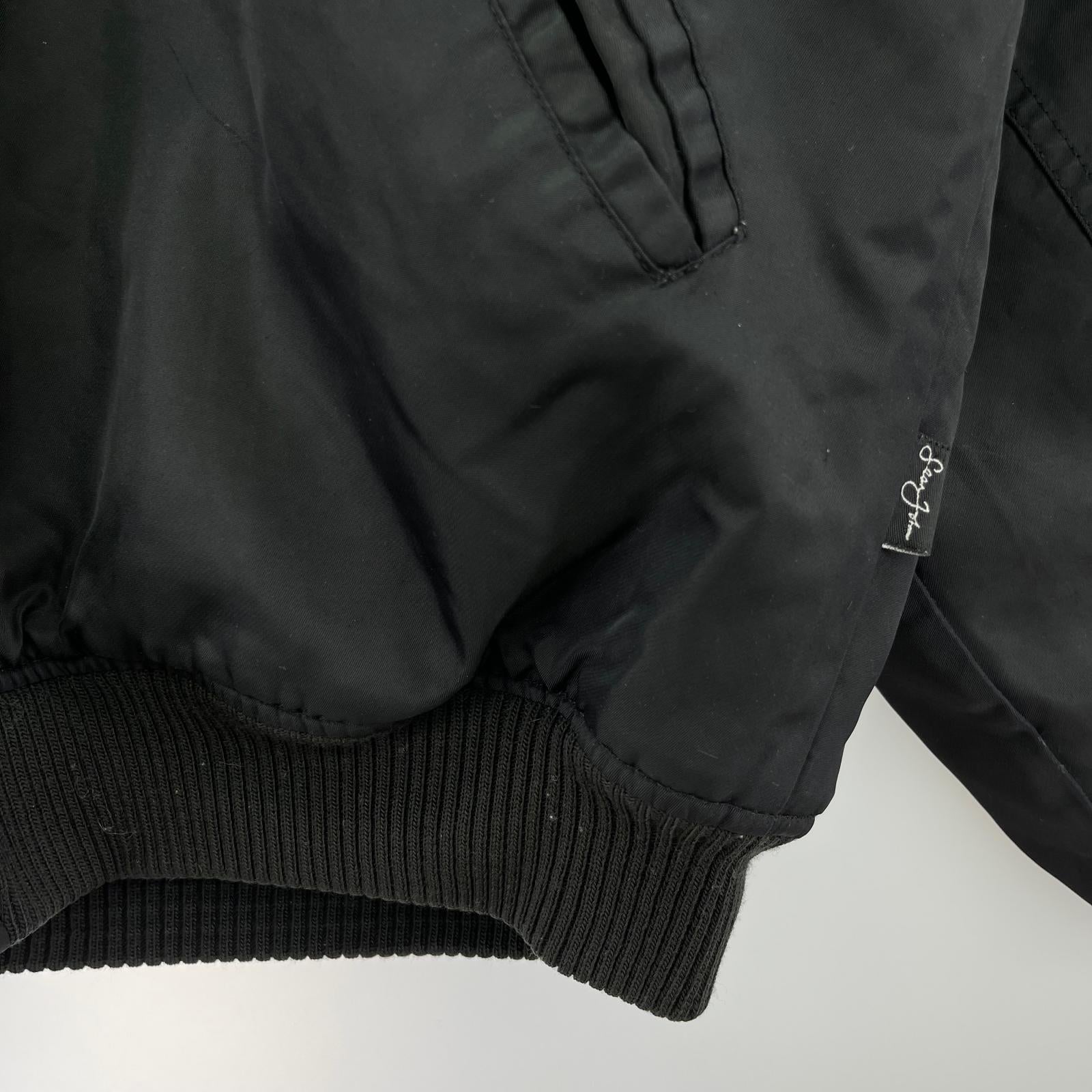 ミリタリージャケット 00s Reversible MA-1 M ブラック