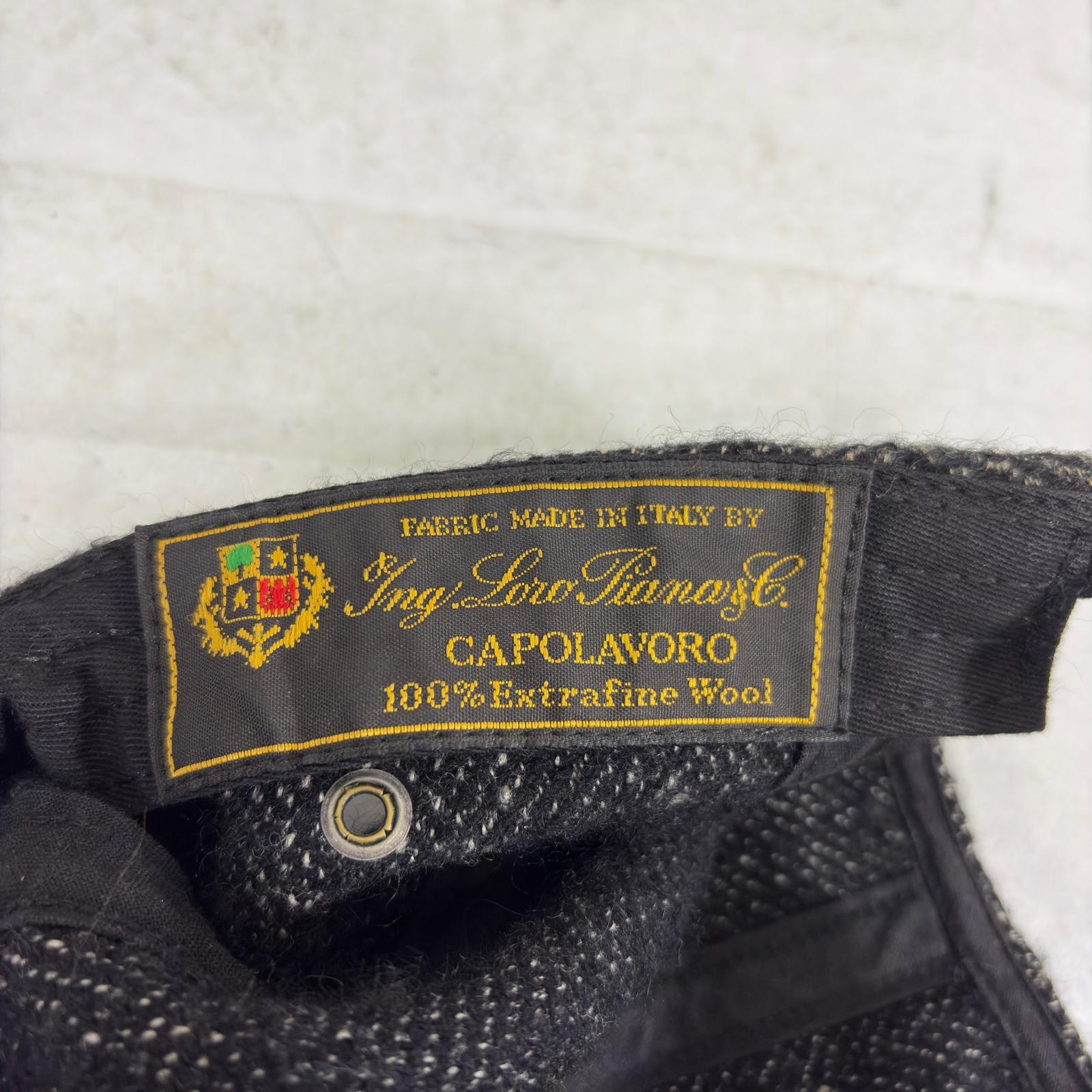 キャップ 18AW Loro Piana Wool Camp Cap