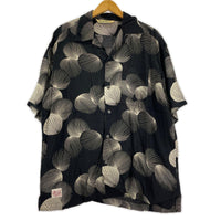 半袖シャツ xPJ RAYON ALOHA SHIRT SHELL L ブラック